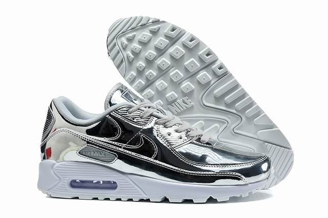 (image for) Nike Air Max 90 Liquid Silver CQ6639-001 Men's Shoes-1